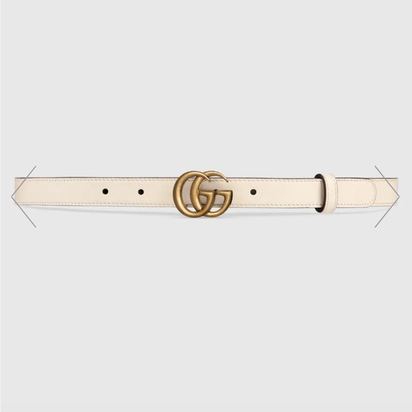 Authentic Gucci GG MARMONT THIN BELT - Picture 2 of 5